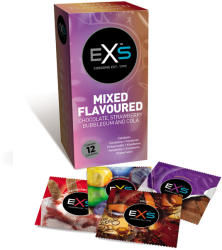 EXS Condoms Mixed Flavours 12 pack