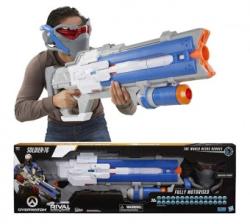 Hasbro Nerf Rival Overwatch Soldier 76 cu masca si bile E4452