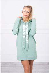 MONDO ITALIA Ruha kapucnival MI0042 sötét menta