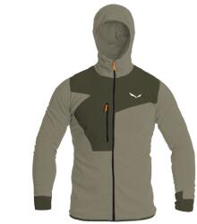 Salewa Férfi kapucnis pulóver Salewa, 1785829, Poliészter, L INTL, Sötét olívazöld (1785829)