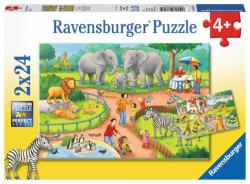 Ravensburger Az állatkertben 2x24 db-os (07813)