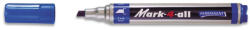 STABILO Marker permanent Stabilo Mark-4-All, corp plastic, varf retezat, 1-4 mm, albastru (SW65341) - siscom-papetarie