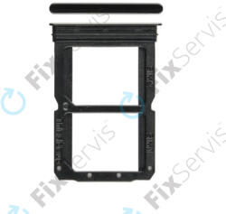 OnePlus 6T - SIM Adapter (Mirror Black) - 1071100159 Genuine Service Pack, Black