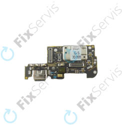 Motorola Edge Plus - Töltő Csatlakozó + PCB Alaplap - 5P68C16477 Genuine Service Pack
