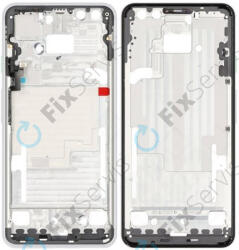 Google Pixel 3 - front Keret (Clearly White), Clearly White