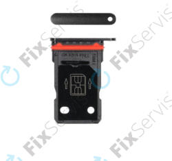 OnePlus 8 Pro - SIM Adaptér (Onyx Black) - 1071100575 Genuine Service Pack, Onyx Black