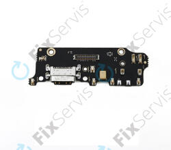 Xiaomi Mi A2 (Mi 6x) - Töltő Csatlakozó + Mikrofon PCB Alaplap