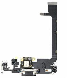Apple iPhone 11 Pro Max - Töltő Csatlakozó + Flex Kábelek (Space Gray), Space Gray