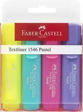 Faber-Castell Set 4 textmarkere pastel