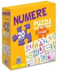 Didactica Publishing House Puzzle pentru podea - Numerele (3-6 ani)