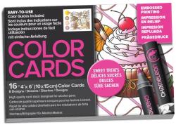 Chameleon Set cartoane cu imagini pentru colorat Sweet Treats Carte de colorat