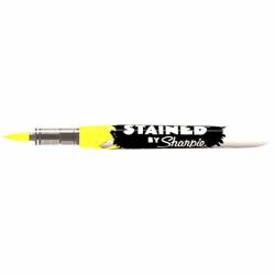 Sharpie Marker Pensula Stained Brush Galben Neon