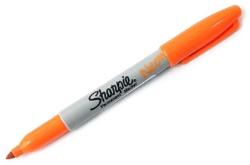 Sharpie Marker permanent Fine Point Bullet - Neon Orange