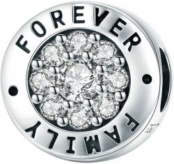 BeSpecial Talisman argint cu mesajul Forever Family (PST0225)