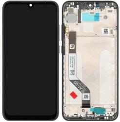 Xiaomi Redmi Note 7 - LCD Kijelző + Érintőüveg + Keret (Black) TFT, Black