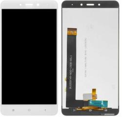 Xiaomi Redmi Note 4 (Mediatek) - LCD Kijelző + Érintőüveg (White) TFT, White