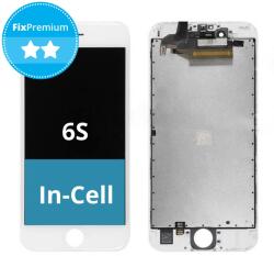 Apple iPhone 6S - LCD Kijelző + Érintőüveg + Keret (White) In-Cell FixPremium, White