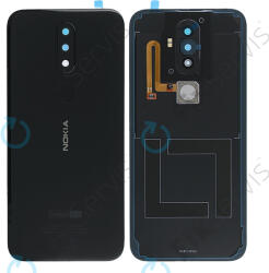 Nokia 4.2 - Akkumulátor Fedőlap (Black) - 712601009111 Genuine Service Pack, Black