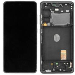 Samsung Galaxy S20 FE G780F - LCD Kijelző + Érintőüveg + Keret (Cloud Navy) - GH82-24220A, GH82-24219A, GH82-31328A, GH82-31329A, GH82-31321A Genuine Service Pack, Cloud Navy