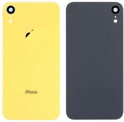 Apple iPhone XR - Hátsó Ház Üveg + Hátlapi Kameralencse Üveg (Yellow), Yellow