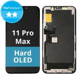 Apple iPhone 11 Pro Max - LCD Kijelző + Érintőüveg + Keret Hard OLED FixPremium
