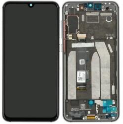 Xiaomi Mi 9 SE - LCD Kijelző + Érintőüveg + Keret (Black) - 5606101010B6 Genuine Service Pack, Black