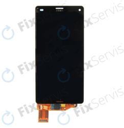 Sony Xperia Z3 Compact D5803 - LCD Kijelző + Érintőüveg (Black) TFT, Black