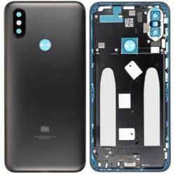 Xiaomi Mi A2 (Mi 6x) - Akkumulátor Fedőlap (Black) - 5606200580B6 Genuine Service Pack, Black