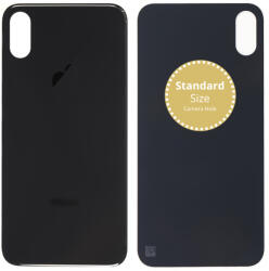 Apple iPhone XS Max - Hátsó Ház Üveg (Space Gray), Space Gray