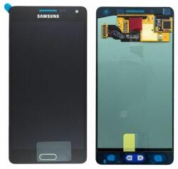 Samsung Galaxy A5 A500F - LCD Kijelző + Érintőüveg (Midnight Black) OLED, Fekete
