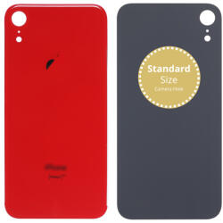Apple iPhone XR - Hátsó Ház Üveg (Red), Red