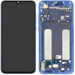 Xiaomi Mi 9 Lite - LCD Kijelző + Érintőüveg + Keret (Aurora Blue) - 561010033033, 5600040F3B00 Genuine Service Pack, Blue