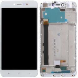 Xiaomi Redmi Note 5A 32GB, 64GB - LCD Kijelző + Érintőüveg + Keret (White) TFT, White