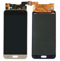 Samsung Galaxy J3 J320F (2016) - LCD Kijelző + Érintőüveg (Gold) OLED, Gold