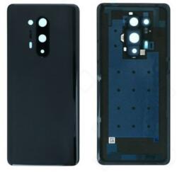 OnePlus 8 Pro - Akkumulátor Fedőlap (Onyx Black) - 1091100173 Genuine Service Pack, Onyx Black