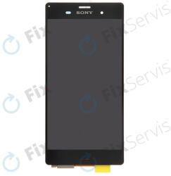 Sony Xperia Z3 D6603 - LCD Kijelző + Érintőüveg (Black) TFT, Black