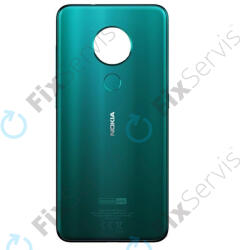 Nokia 7.2 - Akkumulátor Fedőlap (Cyan Green) - 7601AA000217 Genuine Service Pack, Cyan Green