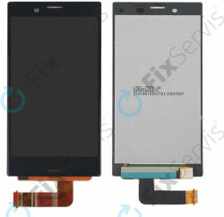 Sony Xperia X Compact F5321 - LCD Kijelző + Érintőüveg (Black) TFT, Black