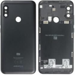 Xiaomi Mi A2 Lite - Akkumulátor Fedőlap (Black) - 560620001033 Genuine Service Pack, Fekete