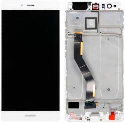 Huawei P9 Plus - LCD Kijelző + Érintőüveg + Keret (White) TFT, White