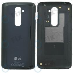 LG G2 D802 - Akkumulátor Fedőlap (Black) - ACQ86750901 Genuine Service Pack, Black