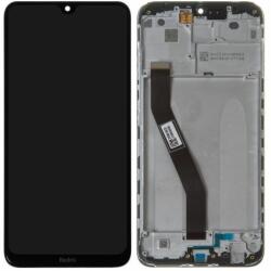 Xiaomi Redmi 8, Redmi 8A - LCD Kijelző + Érintőüveg + Keret (Onyx Black) - 5600040C3I00 Genuine Service Pack, Onyx Black
