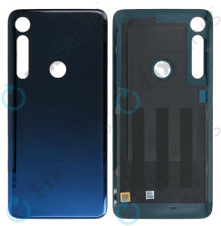 Motorola One Macro - Akkumulátor Fedőlap (Space Blue) - 5S58C15582, 5S58C15392, 5S58C18125 Genuine Service Pack, Space Blue