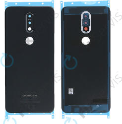 Nokia 7.1 - Akkumulátor Fedőlap (Gloss Midnight Blue) - 20CTLLW0004 Genuine Service Pack, Gloss Midnight Blue