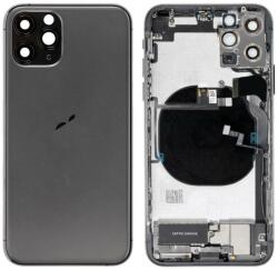 Apple iPhone 11 Pro - Hátsó Ház Apró Alkatrészekkel (Space Gray), Space Gray