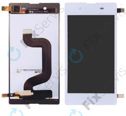 Sony Xperia E3 D2203 - LCD Kijelző + Érintőüveg (White) TFT, White