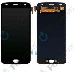 Motorola Moto Z2 Play XT1710-09 - LCD Kijelző + Érintőüveg (Black) TFT, Black