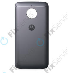 Motorola Moto E4 Plus XT1771 - Akkumulátor Fedőlap (Iron Gray), Space Grey