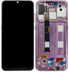 Xiaomi Mi 9 - LCD Kijelző + Érintőüveg + Keret (Lavender Violet) - 561210003033 Genuine Service Pack, Lavender Violet