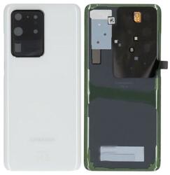 Samsung Galaxy S20 Ultra G988F - Akkumulátor Fedőlap (Cloud White) - GH82-22217C Genuine Service Pack, Cloud White